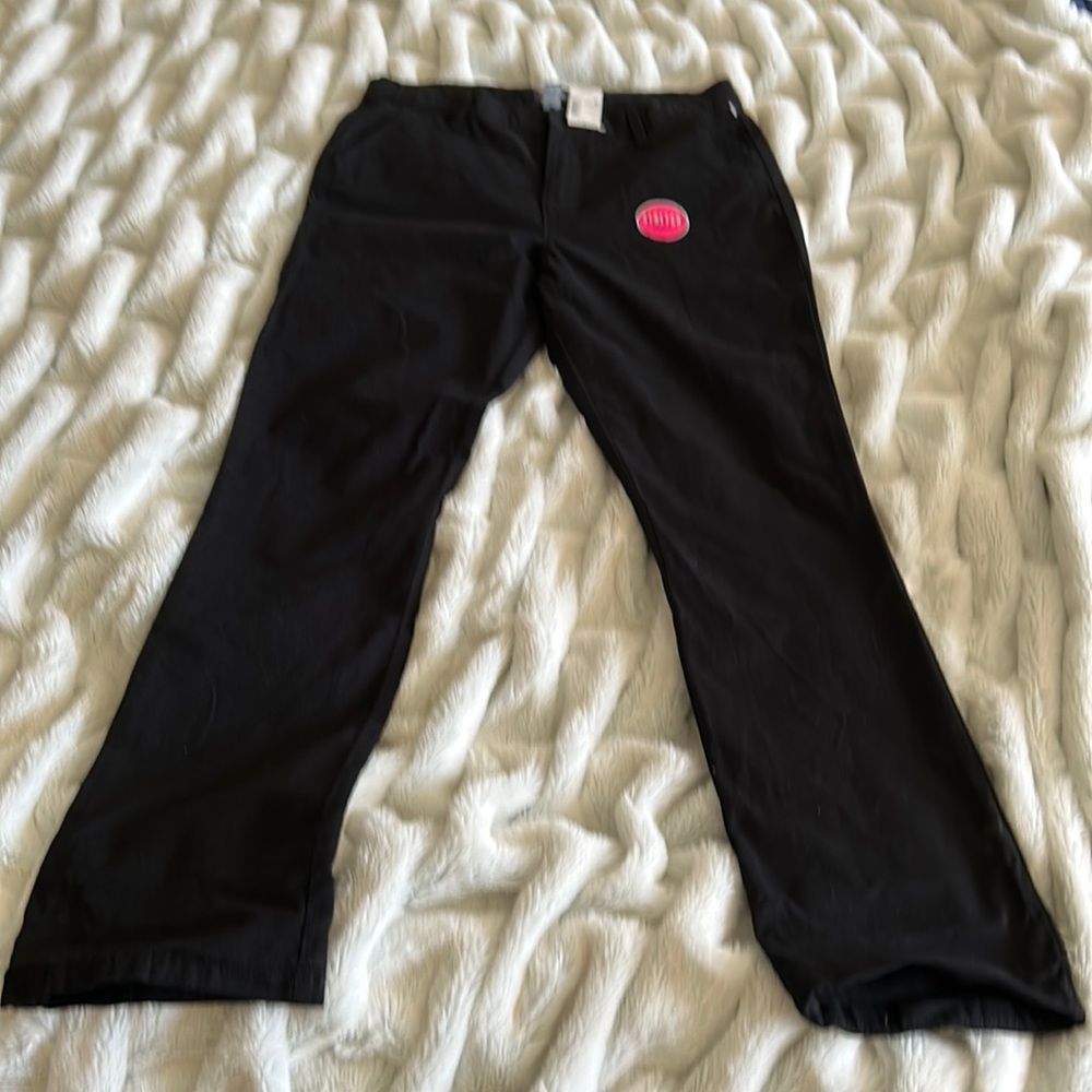 Girls size 16 black stretch slacks from Place .. new